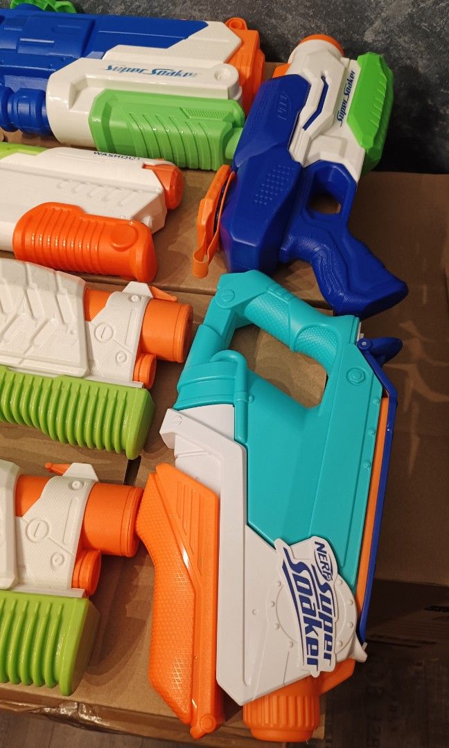 Nerfs Super Soakers, Hobbies & Toys, Toys & Games on Carousell