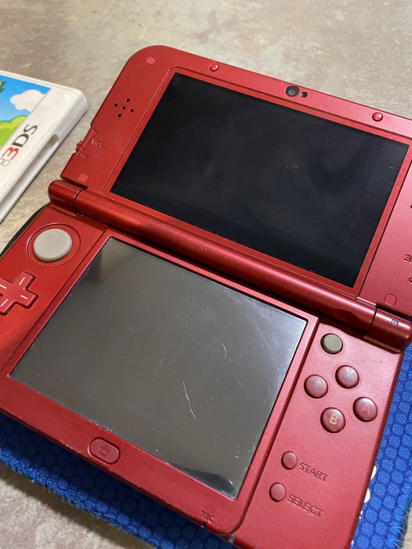 New 3DS XL BUNDLE (Category: Nintendo) located in Makati City. Submitted by treeman00000 (Listing ID 1214076541, Image 2). Description: 3DS Unit Mumu Pouch Rep AC Charger Gardening Mama Mario Kart 7 Pokémon Alpha Sapphire .