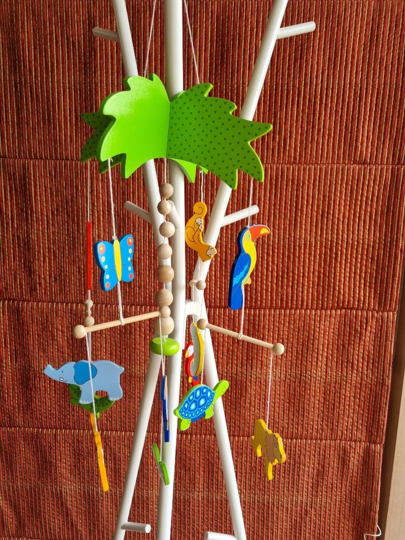 [New] Wooden Goki Mobile for Baby crib, Babies & Kids, Baby Nursery