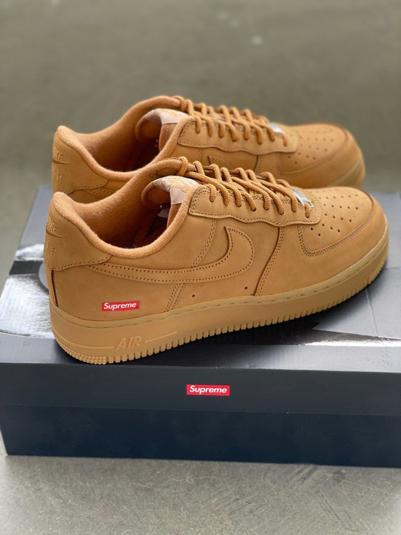 Supreme x Nike Air Force 1 Low SP Wheat / Flax: Review & On-Feet 