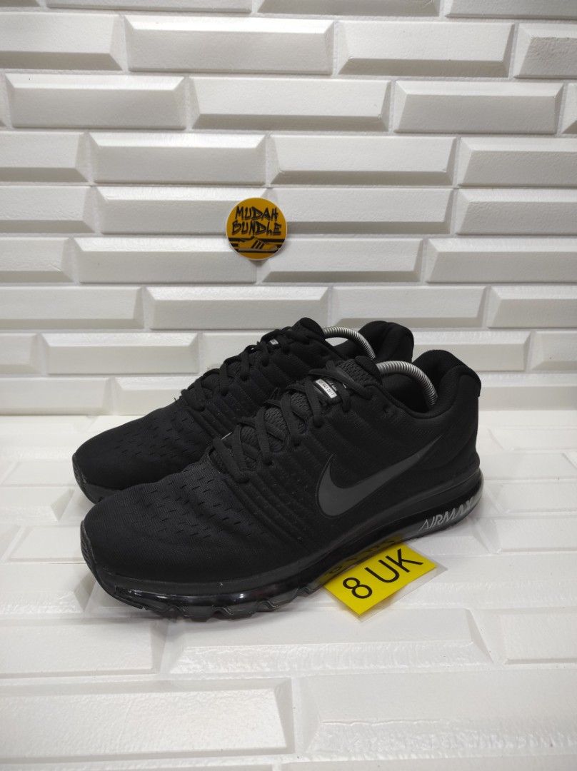 Air max 2017 full black hot sale