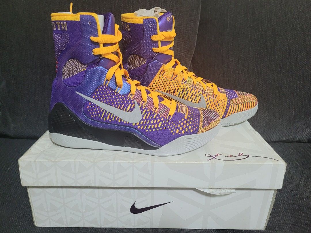 Nike Kobe 9 Elite Showtime Shoes Size 9 US 8 UK 27cm