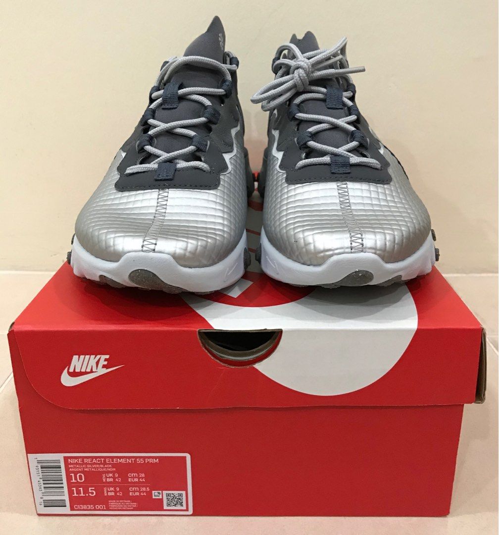 Nike react online element 55 argent