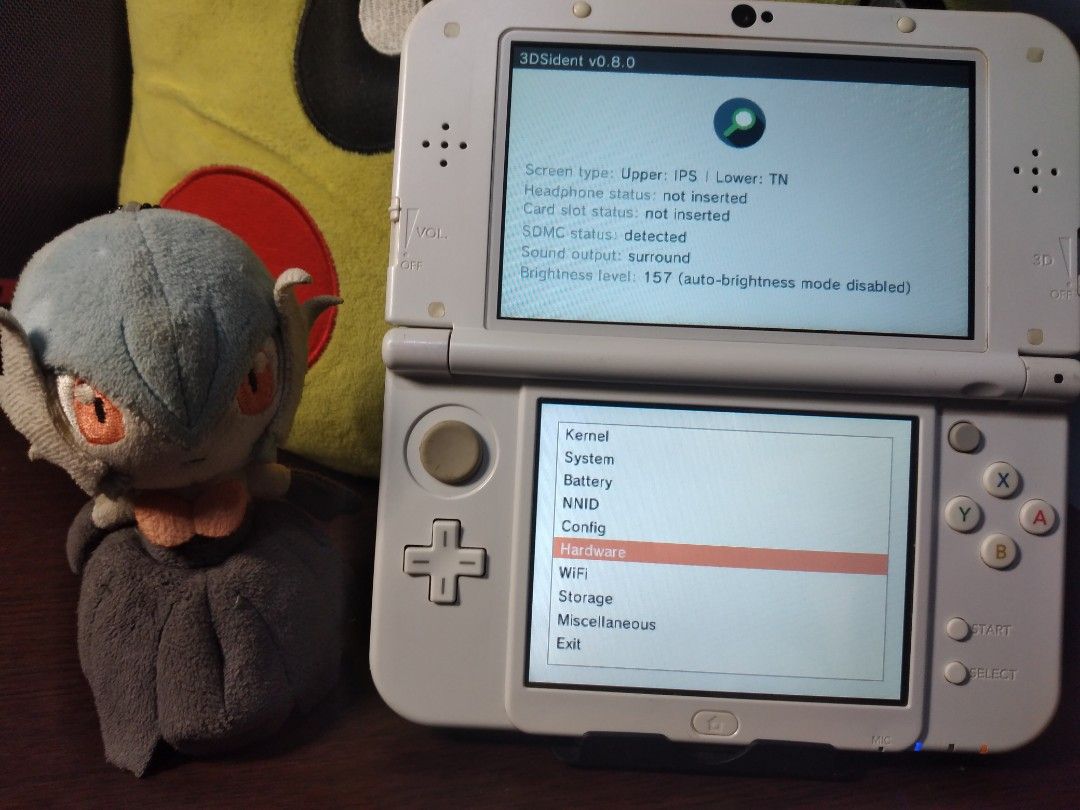 Nintendo New 3DS XL White (IPS top screen), Video Gaming, Video Game