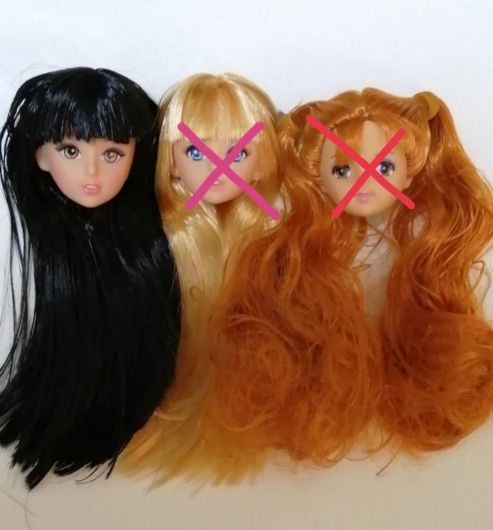Barbie doll with no sales head