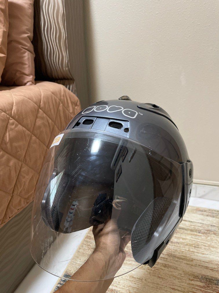 Nova Dot helmet, Motorcycles, Motorcycle Accessories on Carousell