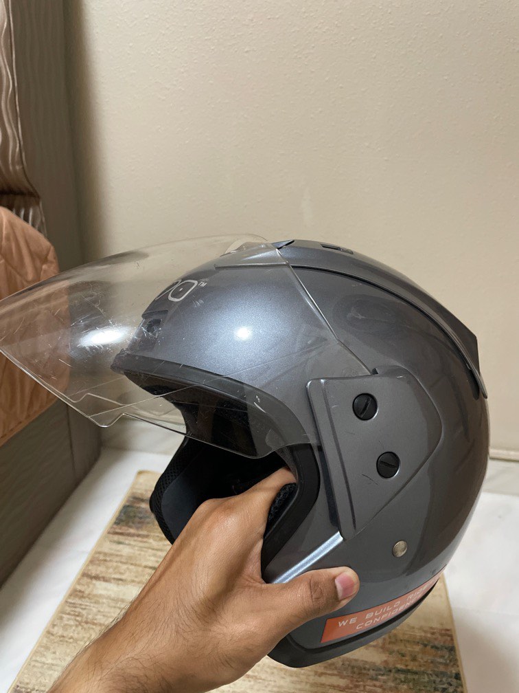 Nova Dot helmet, Motorcycles, Motorcycle Accessories on Carousell