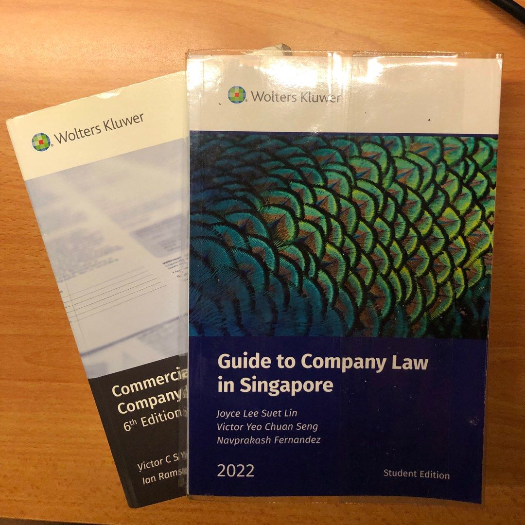 NTU ACC AC2302 Corporate Law Textbooks, Hobbies & Toys, Books