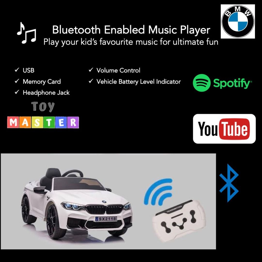 Official BMW M5 competition Sport Children Electric Ride Car Toy ...