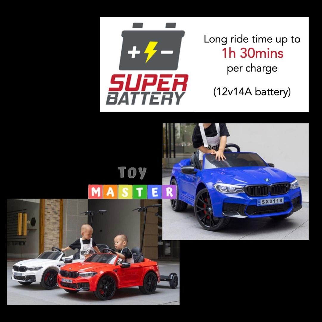 Official BMW M5 competition Sport Children Electric Ride Car Toy ...