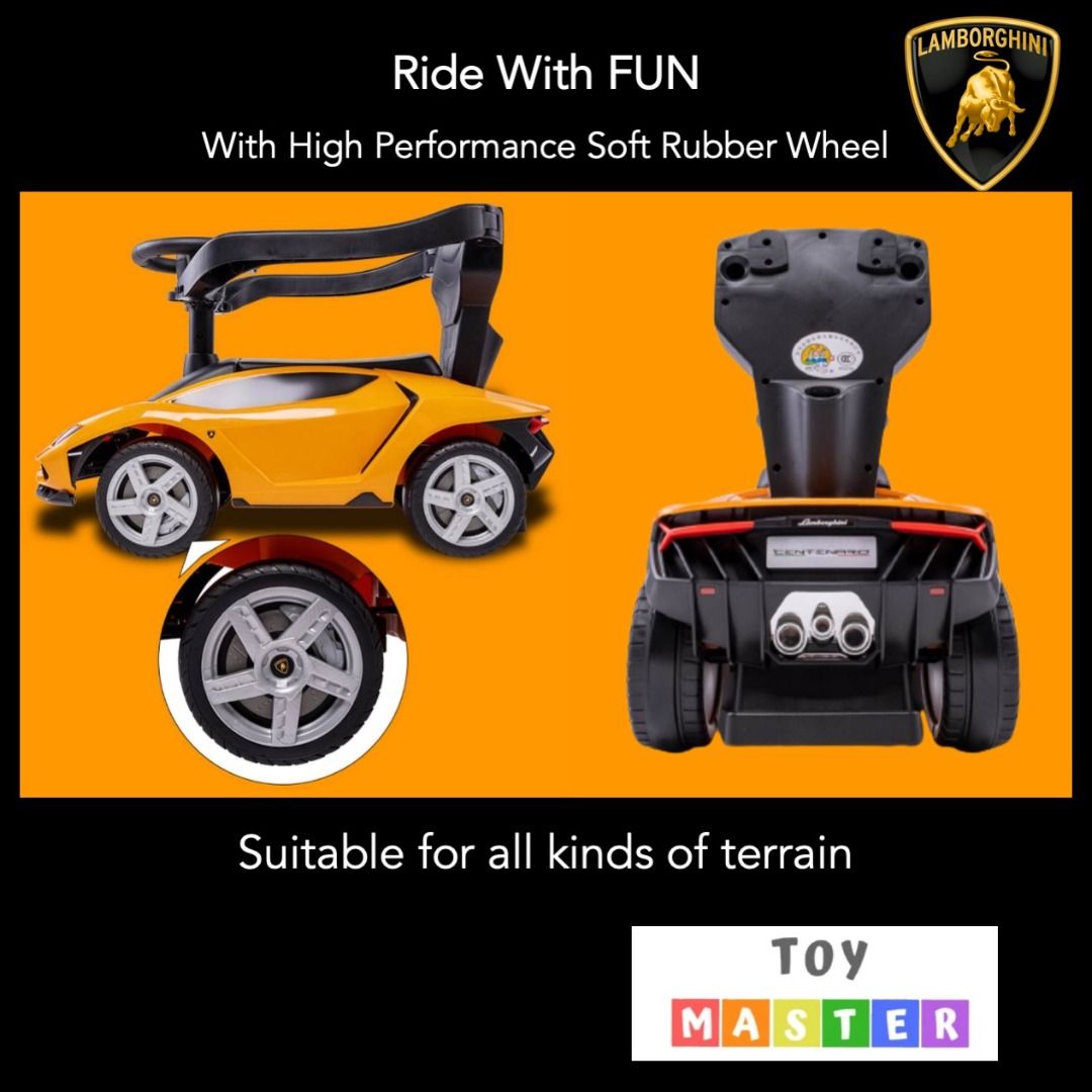 Official Toy Master Centenario Children / Kids Ride On Push