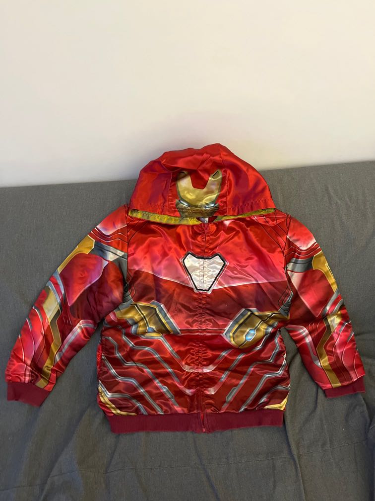 Iron man jacket for kids clearance