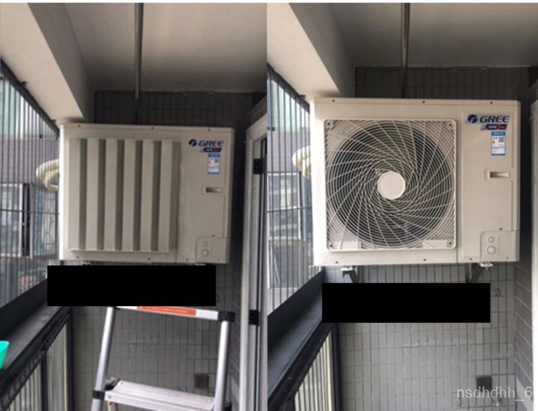 Outdoor Aircon condenser wind deflector, Furniture & Home Living, Home