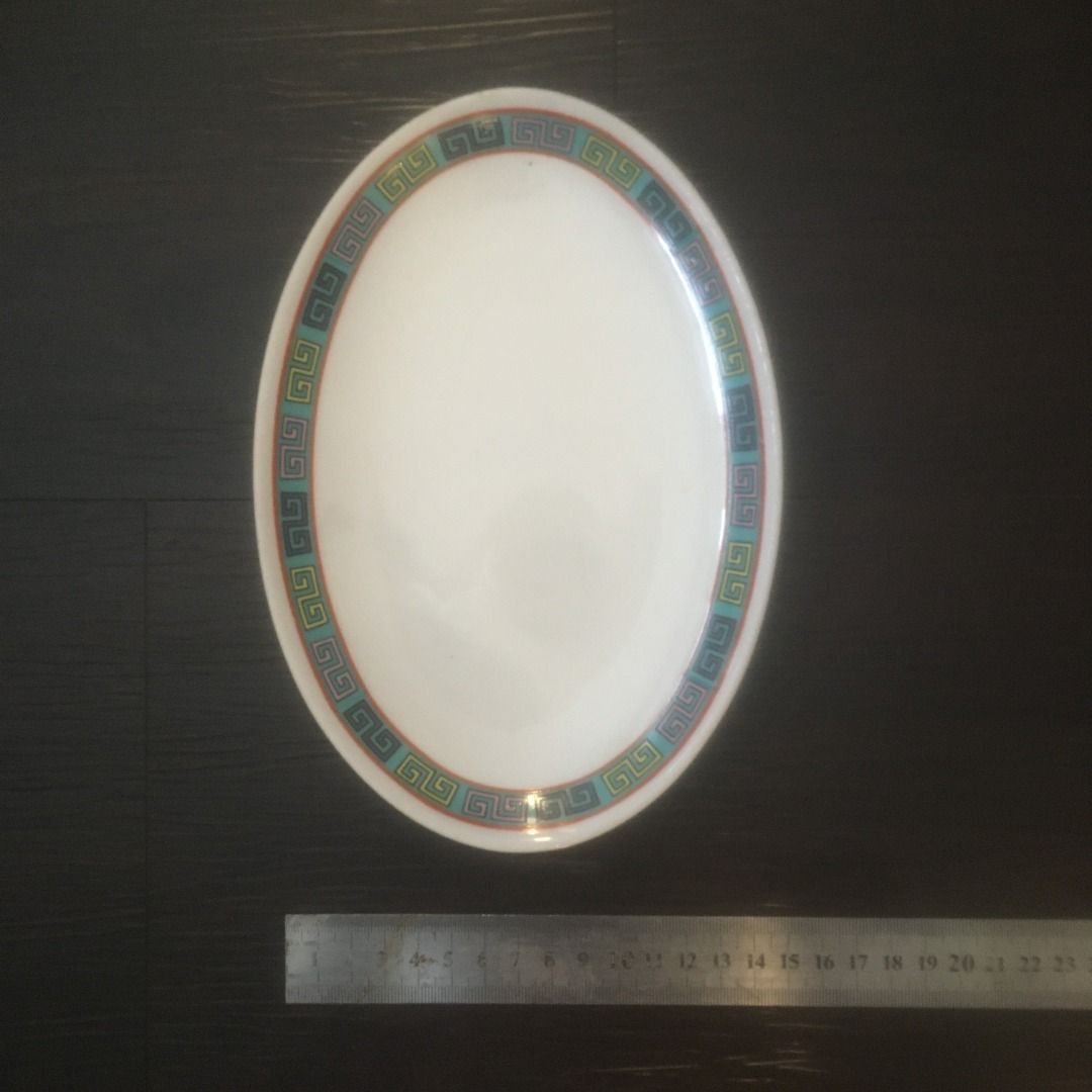 Set of 10x oval appetizer plates, Furniture & Home Living, Kitchenware