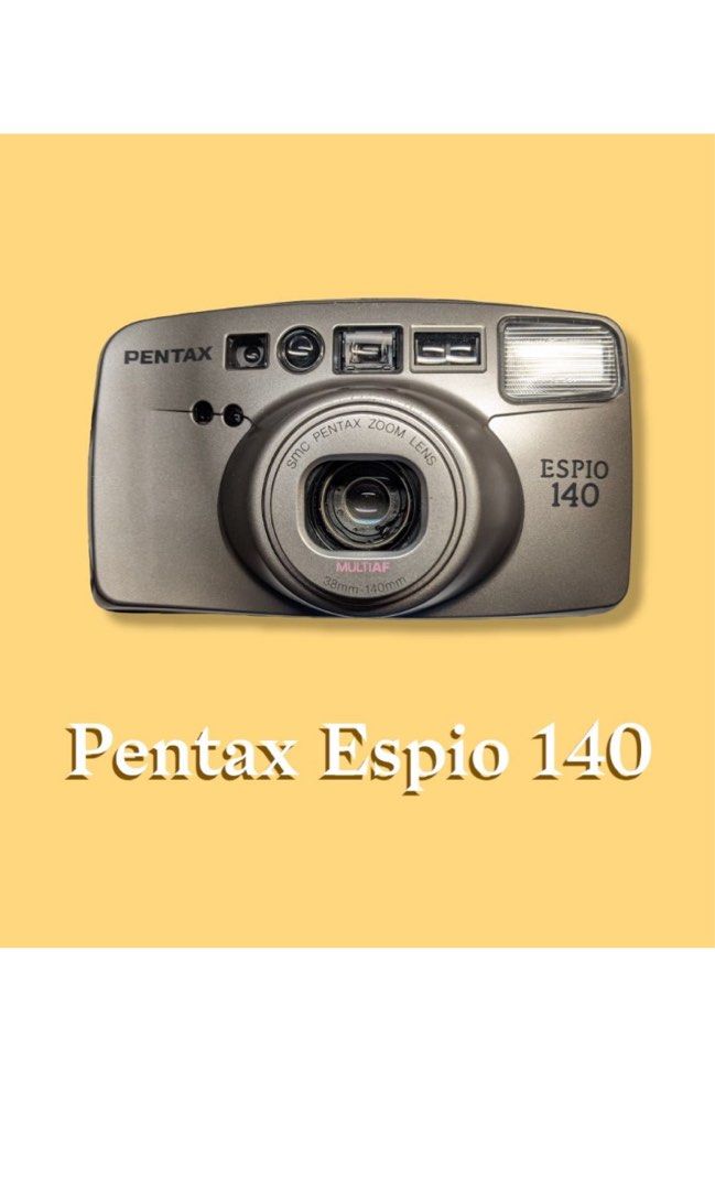 Appareil photo argentique 35 mm noir PENTAX ESPIO 140 du