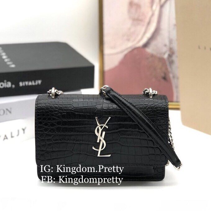 YSL sunset small size, Luxury, Bags & Wallets on Carousell