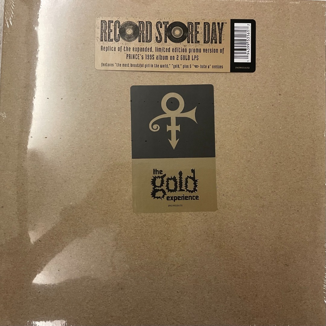 Prince – The Gold Experience, Brand New 2X RSD Gold Vinyl LP