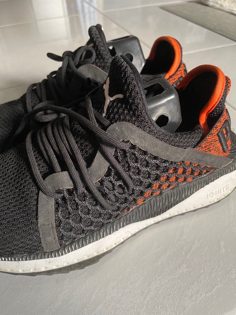 Puma tsugi netfit black orange sales