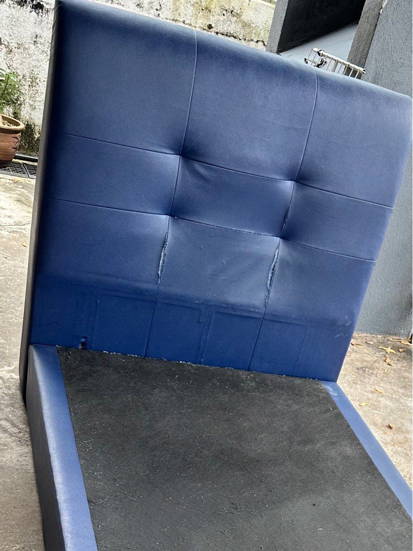 PVC Super single Divan Bed, Furniture & Home Living, Furniture, Bed