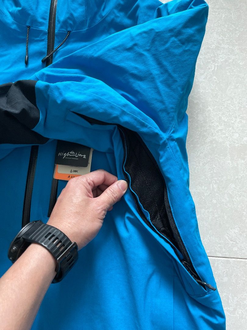 Quiksilver stretch fjord on sale jacket