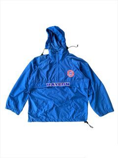 rare windbreaker bayern munchen vintage 90s second preloved