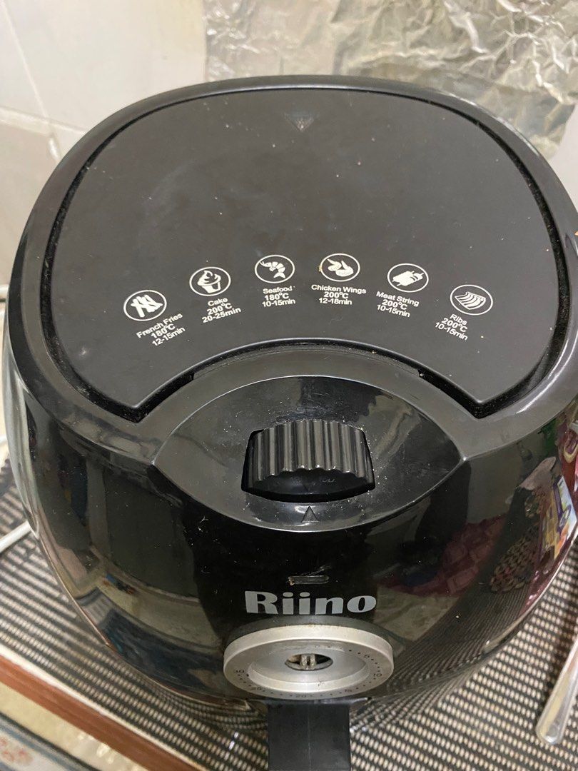 Riino Air Fryer, TV & Home Appliances, Kitchen Appliances, Fryers on