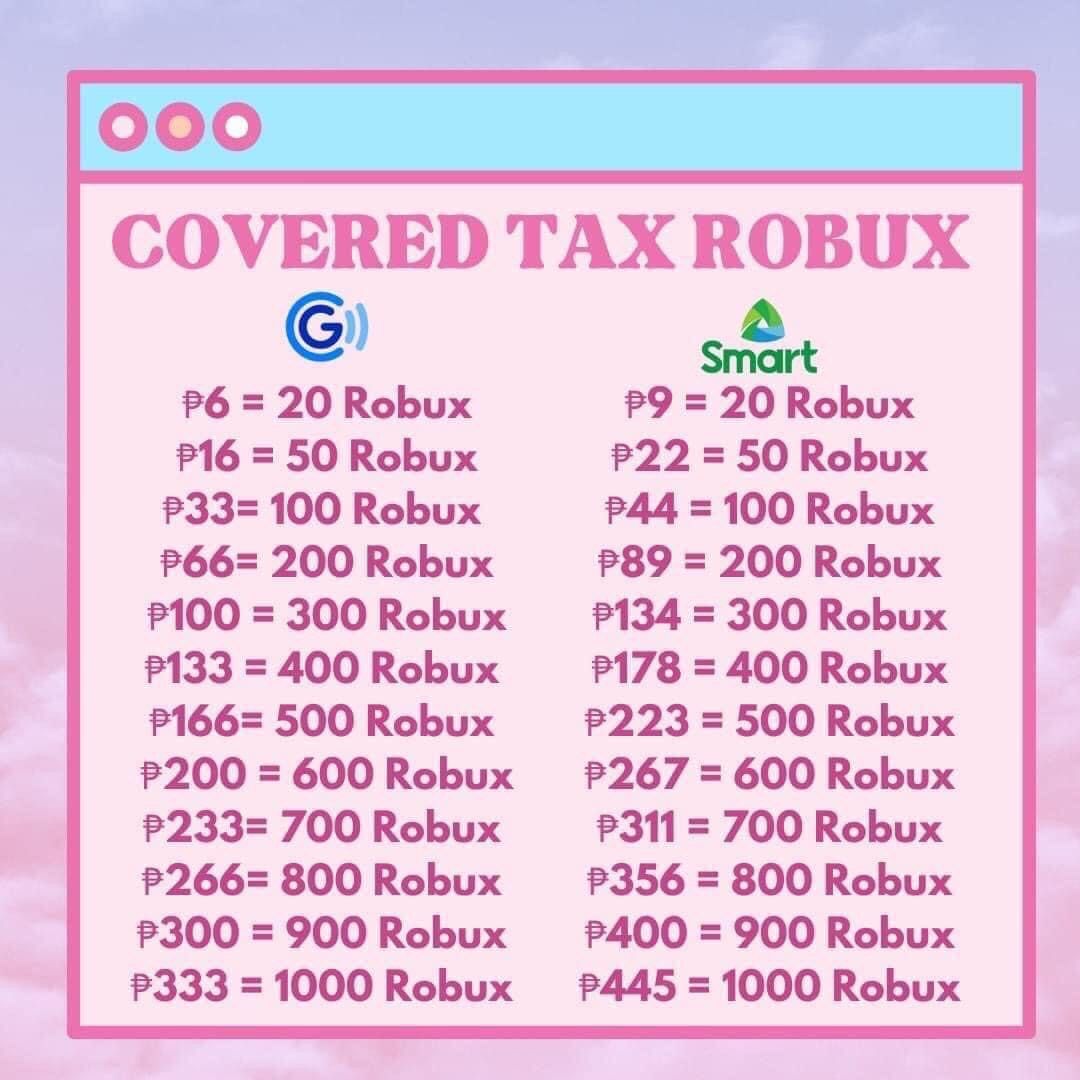 200 Robux (Tax Covered)