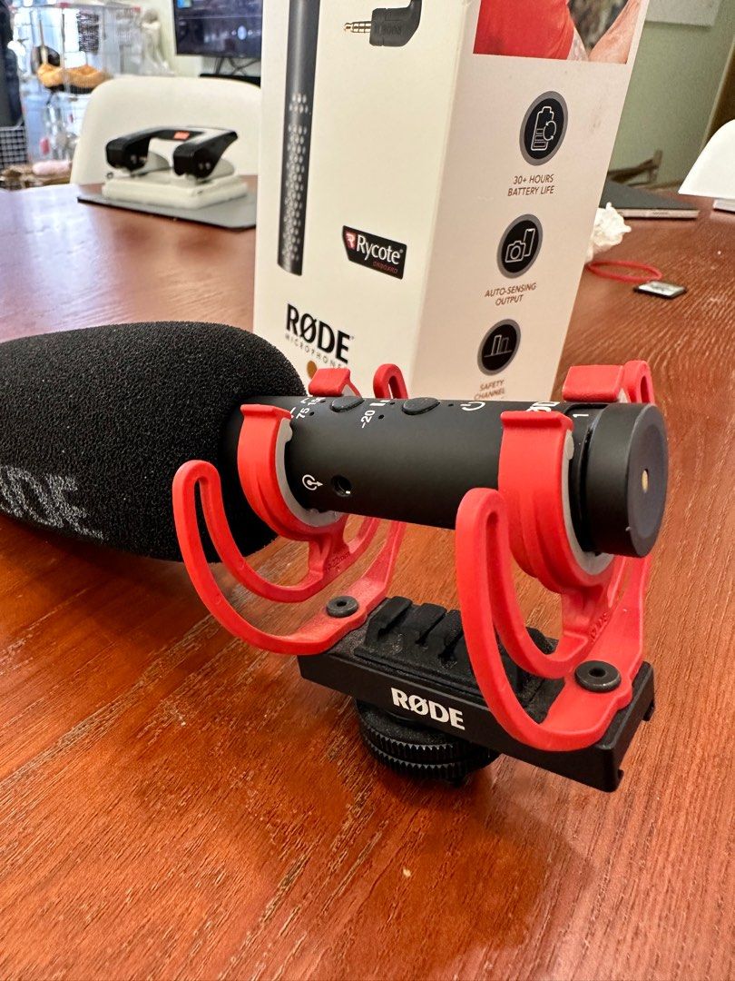 Rode VideoMic NTG Full box and accessories, Audio, Microphones on