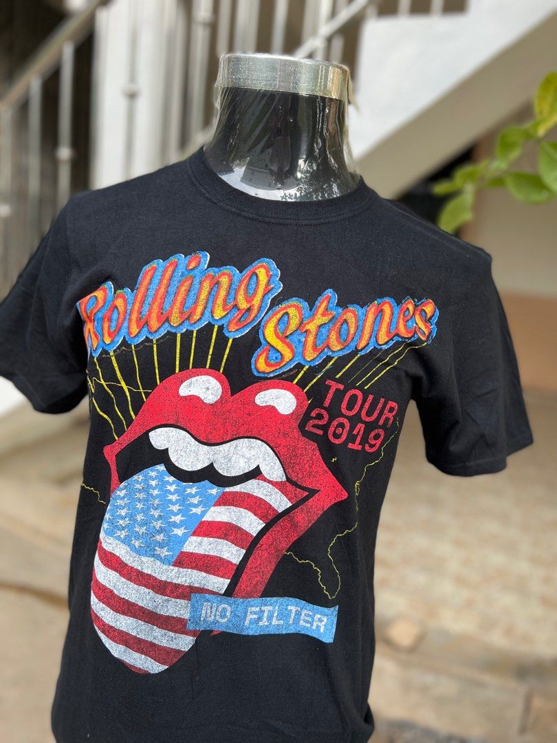 Rolling stones 2019 tour t shirts best sale