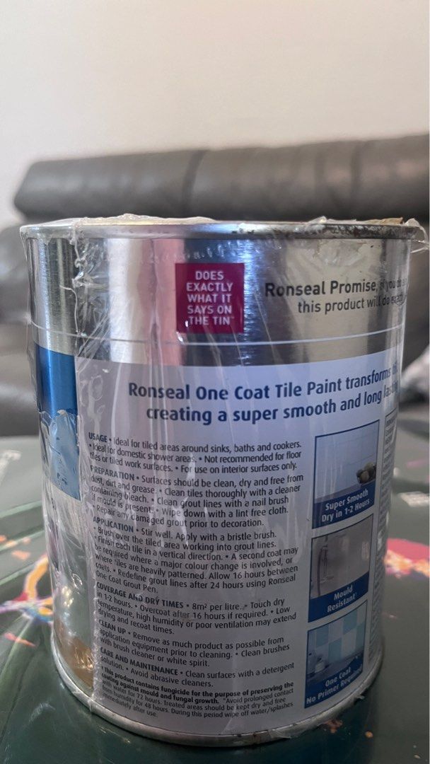 Ronseal one coat tile paint, Everything Else on Carousell