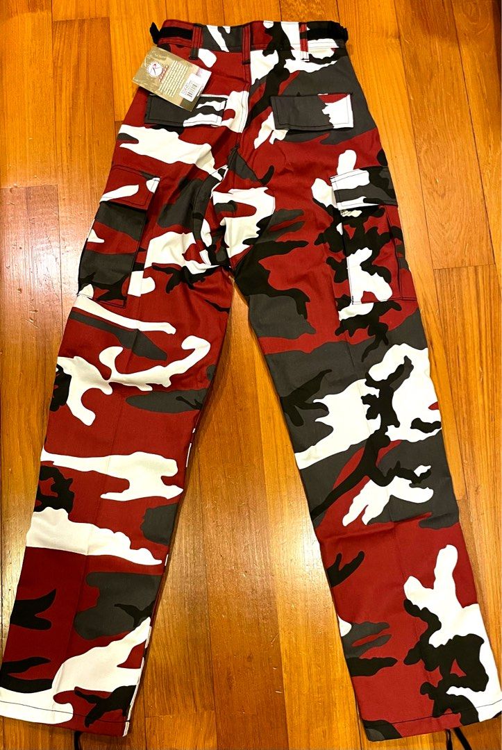 Red camo sale pant