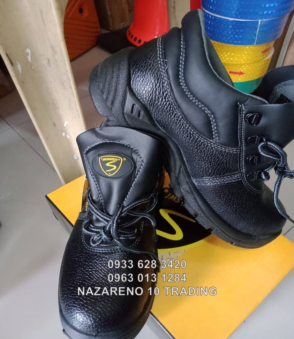 Safety Shoes JMS Safety Shoes, Men's Fashion, Footwear, Boots on Carousell