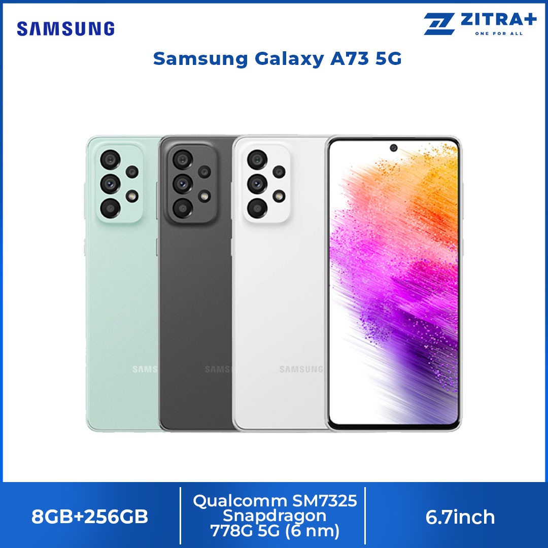 SAMSUNG Galaxy A73 5G 8GB+256GB, Mobile Phones & Gadgets, Mobile Phones ...