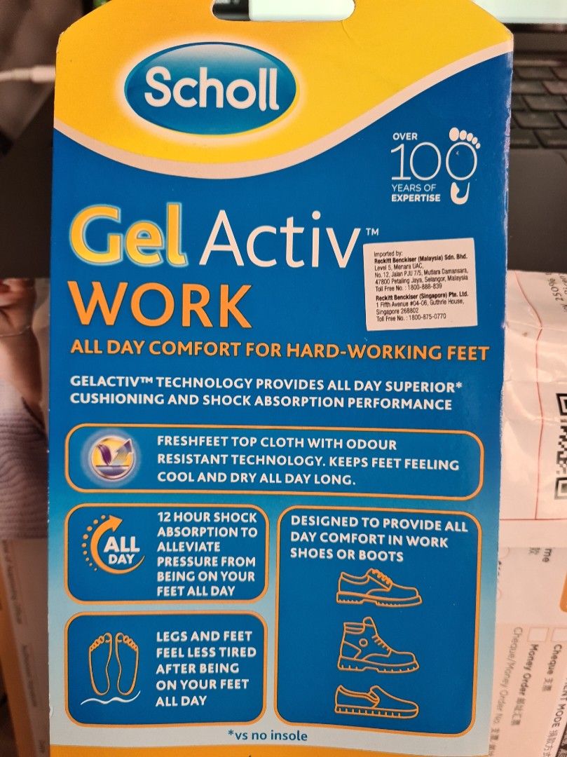 Gel shoes sales for work