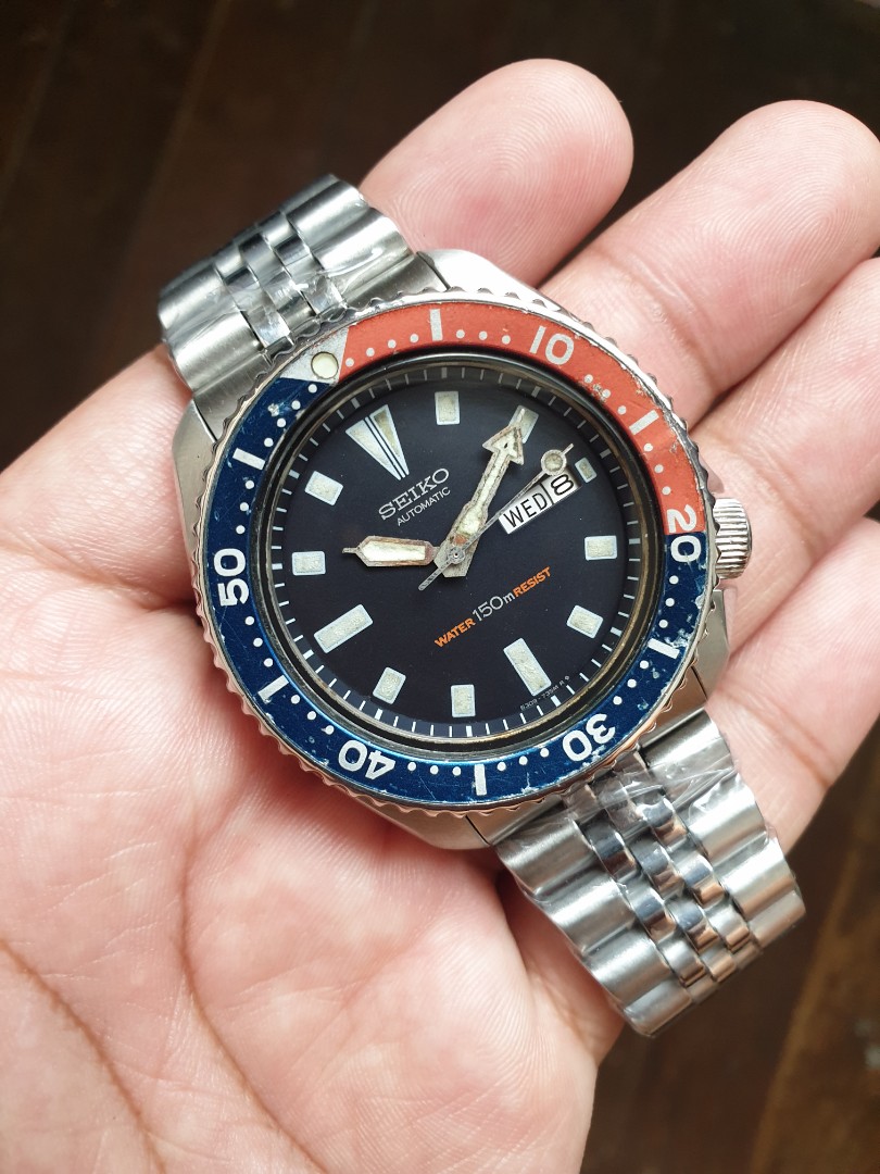Seiko 6309 729a (pepsi)skx009 JDM( 295$)buyee - 腕時計(アナログ)