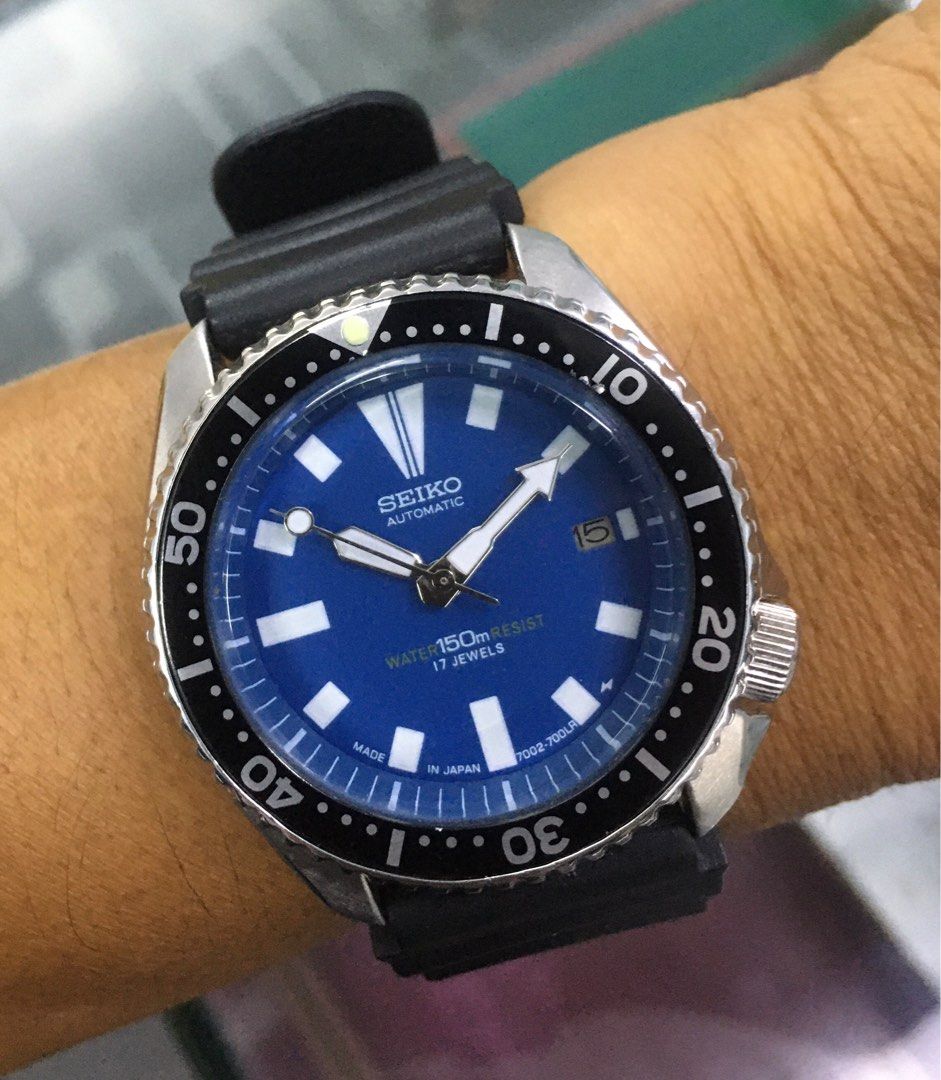 Seiko diver 7002 7000, Men's Fashion, Watches & Accessories, Watches on  Carousell