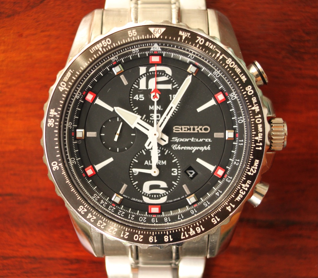 Seiko sportura 2025 aviator