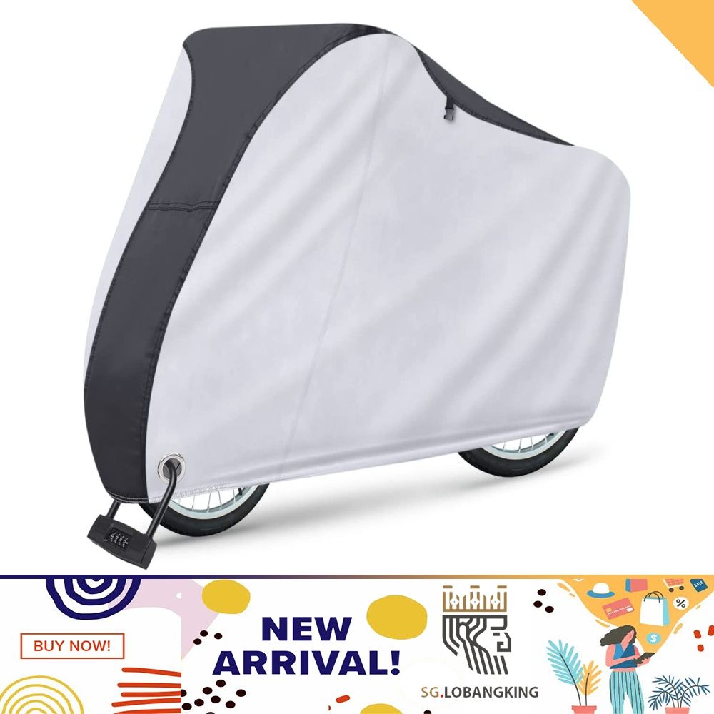 sg stock Ohuhu Bike Cover Waterproof Outdoor Bicycle Cover For