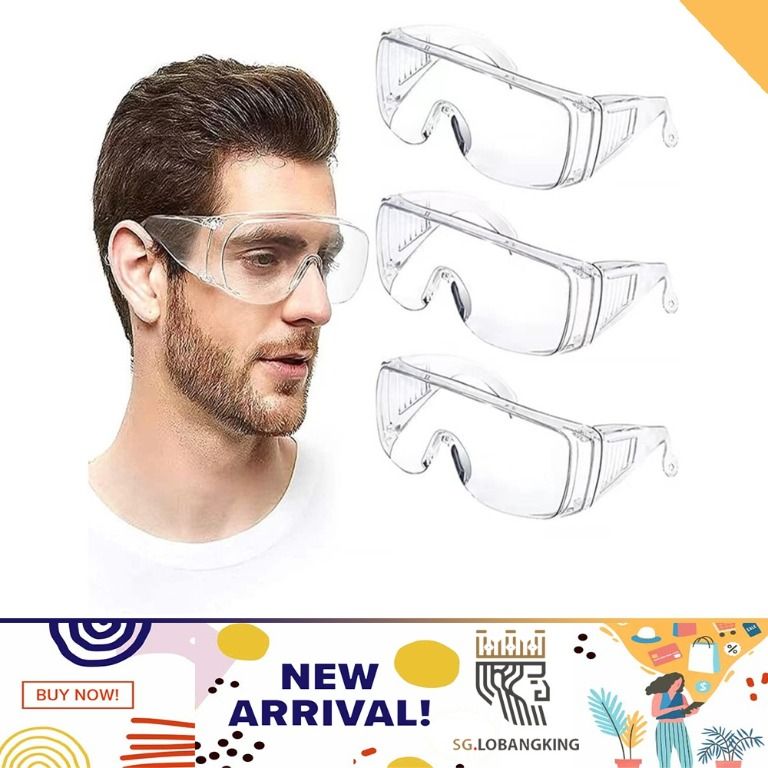 Splash proof safety glasses hot sale