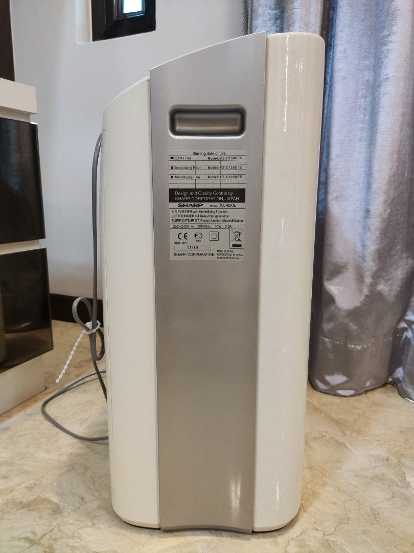 Sharp hotsell kc 860
