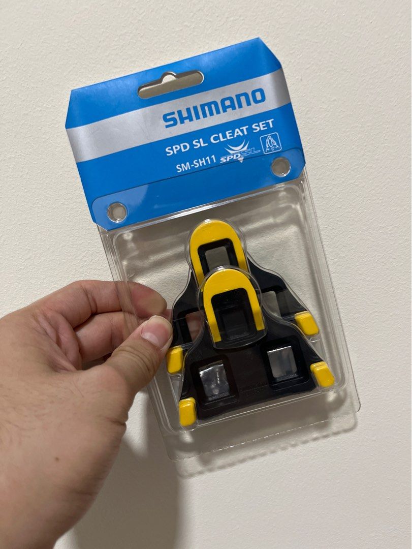 Shimano SPD SL Cleat Clipless Yellow Blue Red