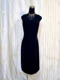 Simple Sleeveless Black Dress