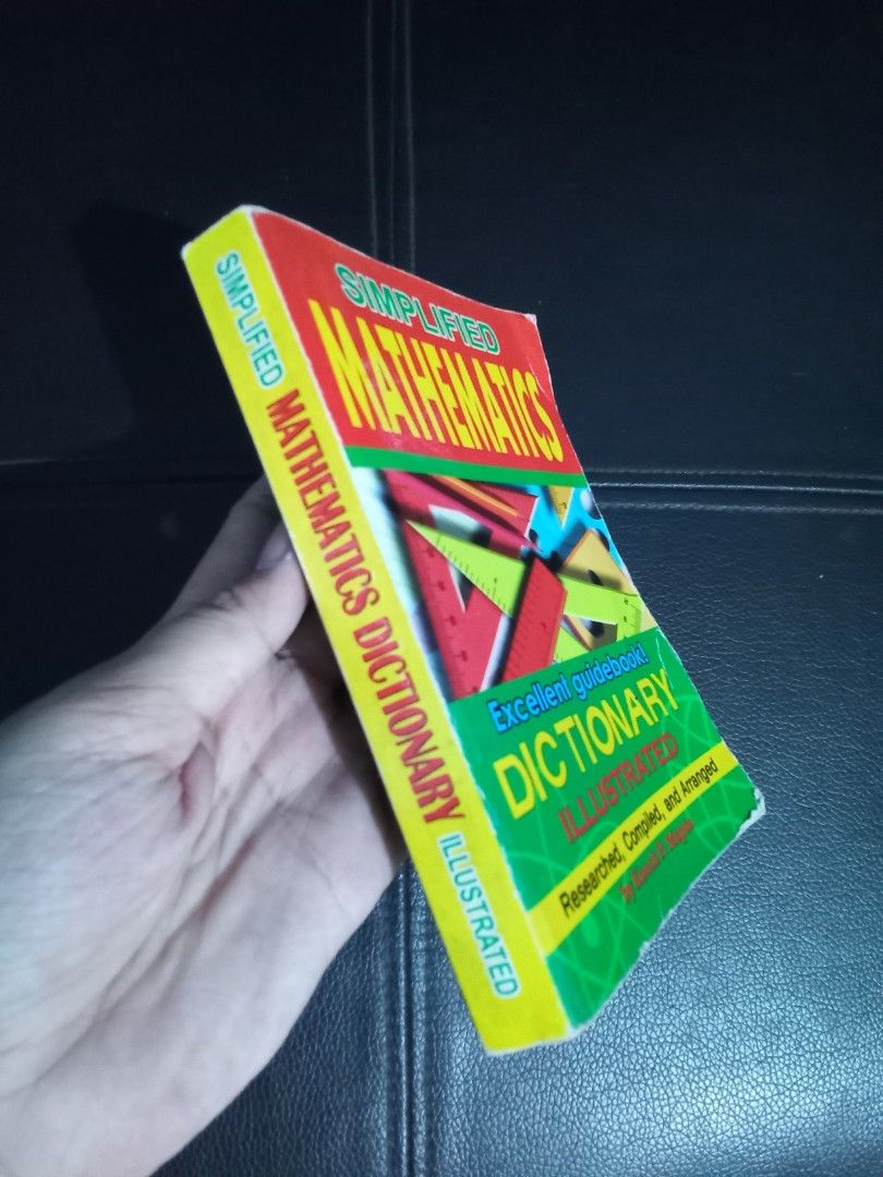 Simplified Mathematics Dictionary Illustrated Hobbies Toys Books 