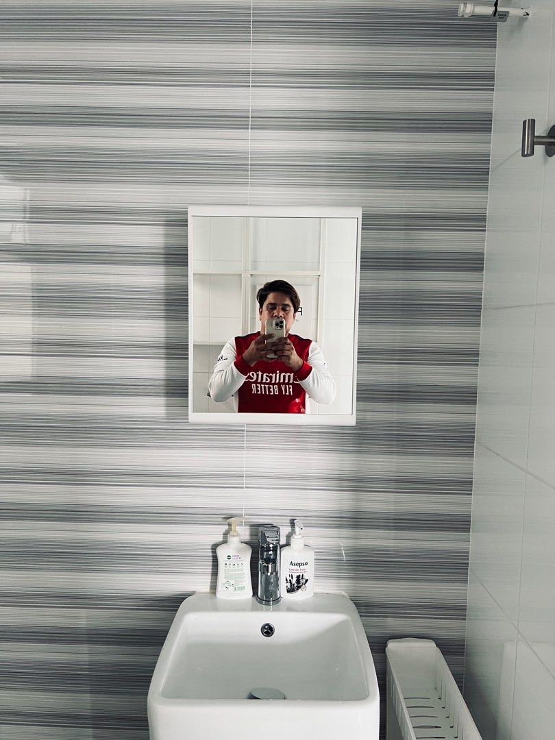 Sink scratches vanity top ,restoration work . Mirror install ,, Home Services, Renovations, Full