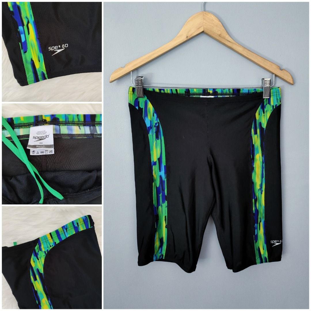 SPEEDO PRO LT JAMMER RIO LIGHTS Swimwear, Men's Fashion, Activewear on