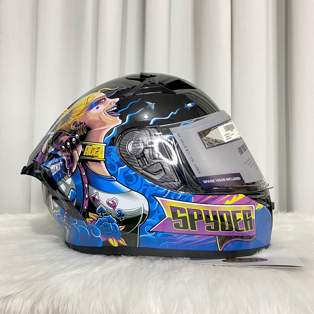 Spyder Phoenix Ace G Neo Series Harley Quinn Full Face Single