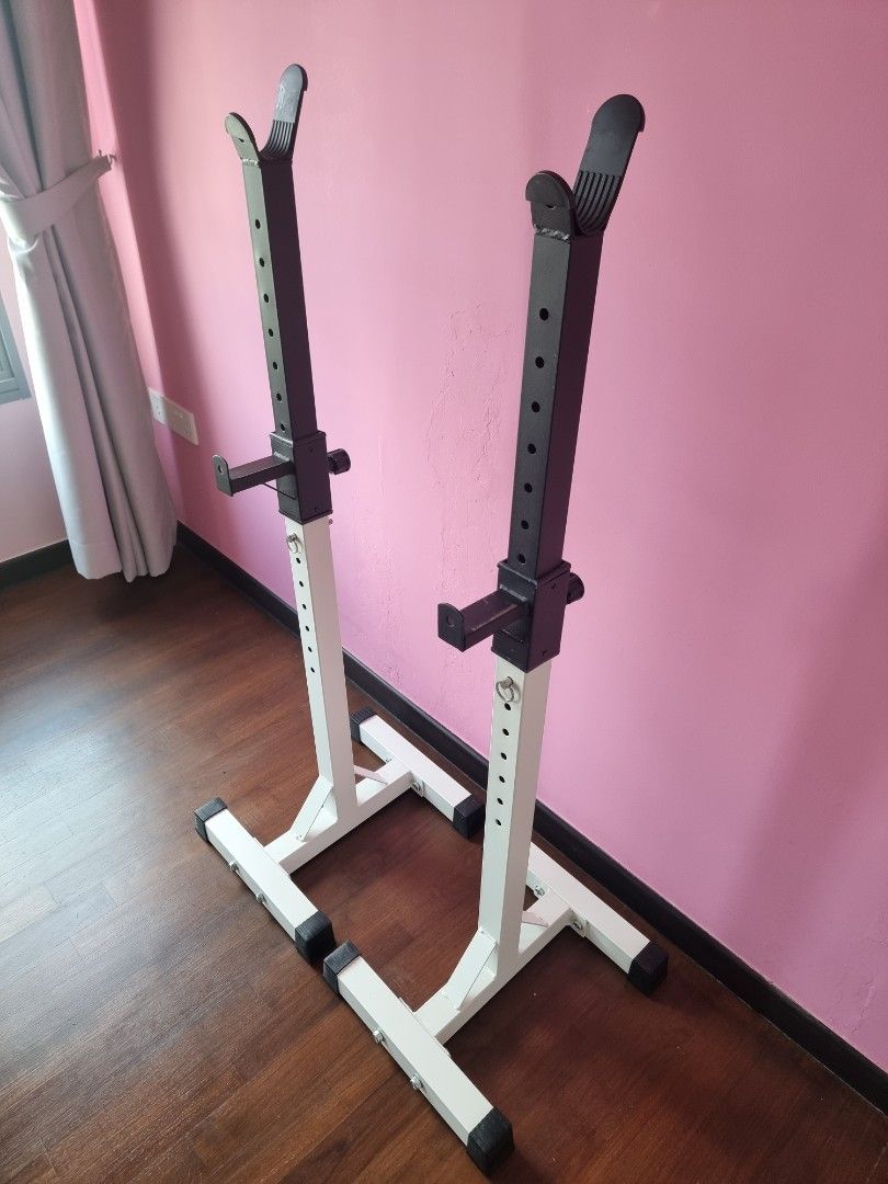 Squat/Bench press rack, Sports Equipment, Exercise & Fitness, Weights