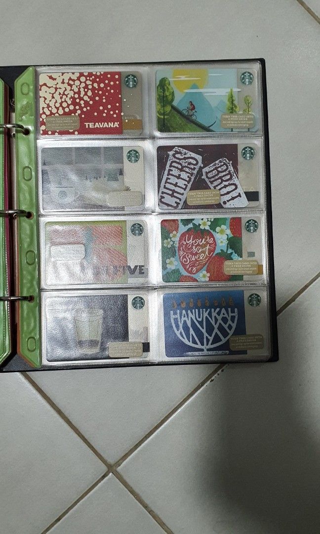 Starbucks Cards & Album, Tickets & Vouchers, Store Credits on Carousell