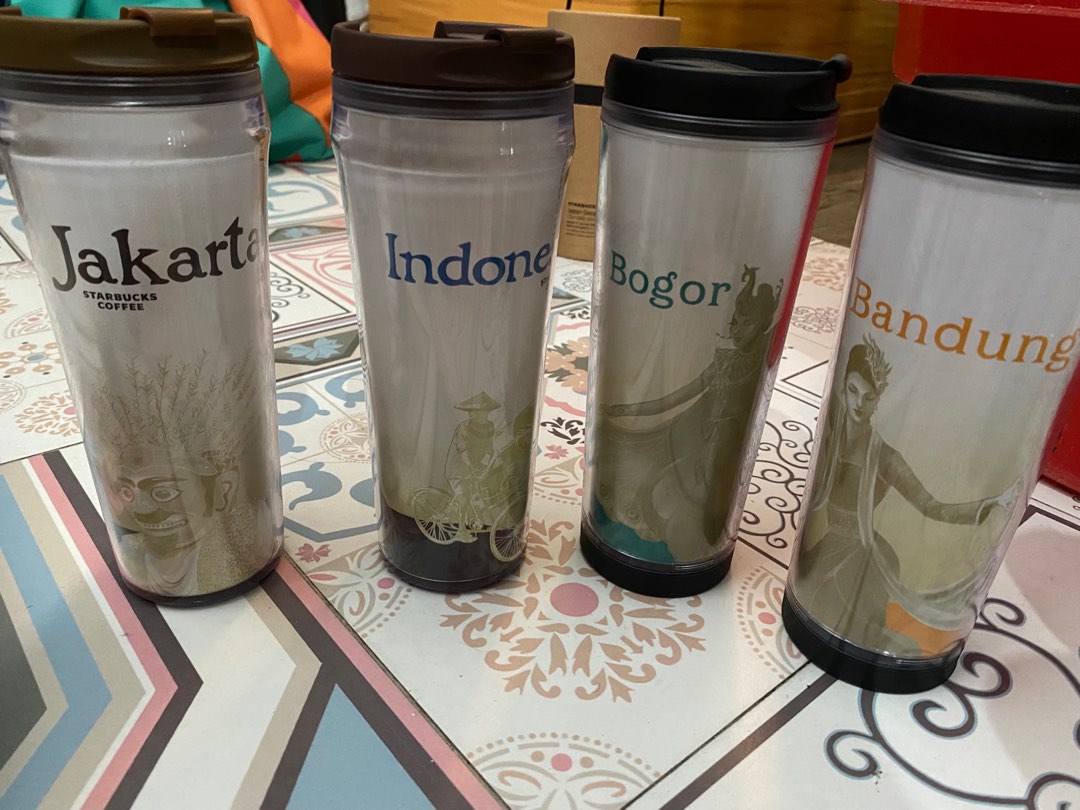 starbucks city tumbler 12oz seri Indonesia, Kitchen & Appliances di