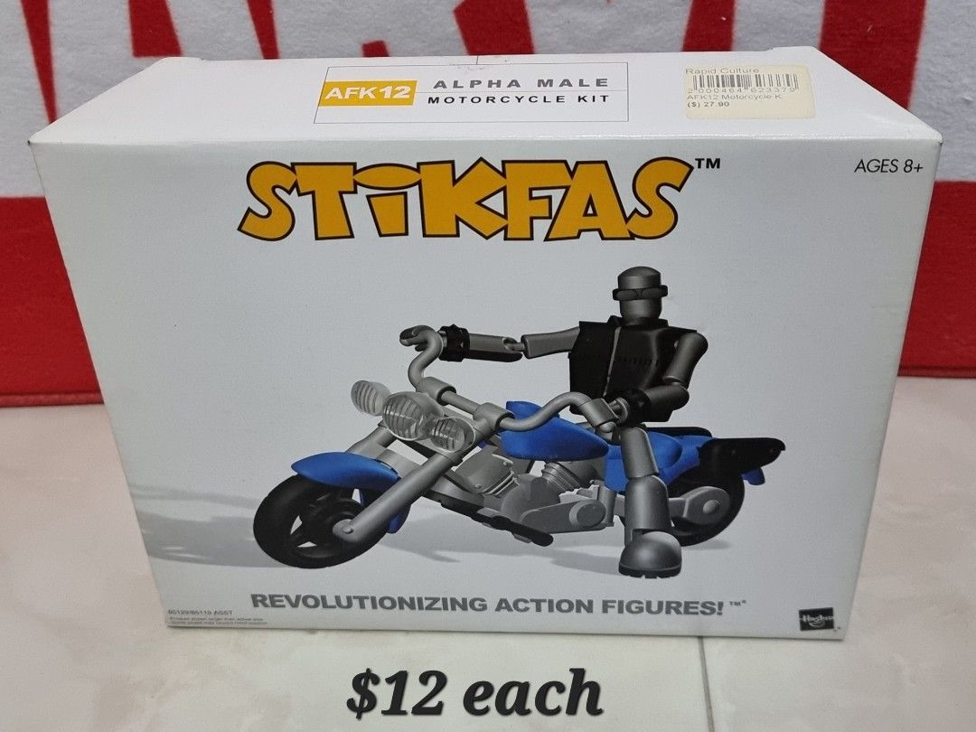 Hasbro Stikfas Model Kits, Hobbies & Toys, Toys & Games on Carousell